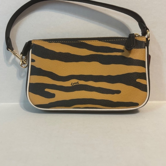 Coach Nolita 19 Tiger print Wristlet/mini purse - Picture 2 of 3